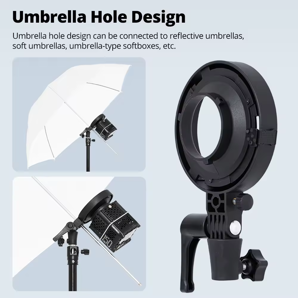 Photography Lighting Set Up - Ambitful Mini Mount Adapter voor Bowens