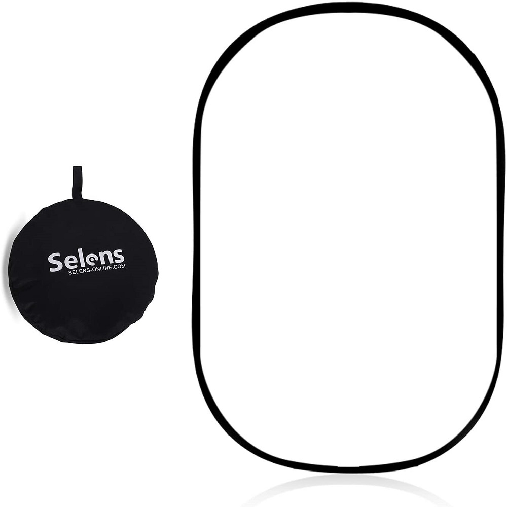 Photography Lighting Portrait - Selens Witte diffuser Opvouwbare lichtverspreider Lichtverspreidingspaneel