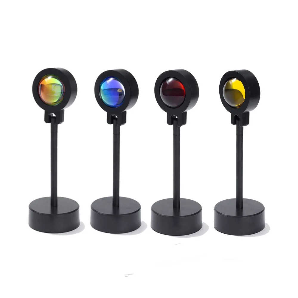 Photography Lighting Mood - Zonsonderganglamp LED Regenboog Neon Nachtlampje Projector