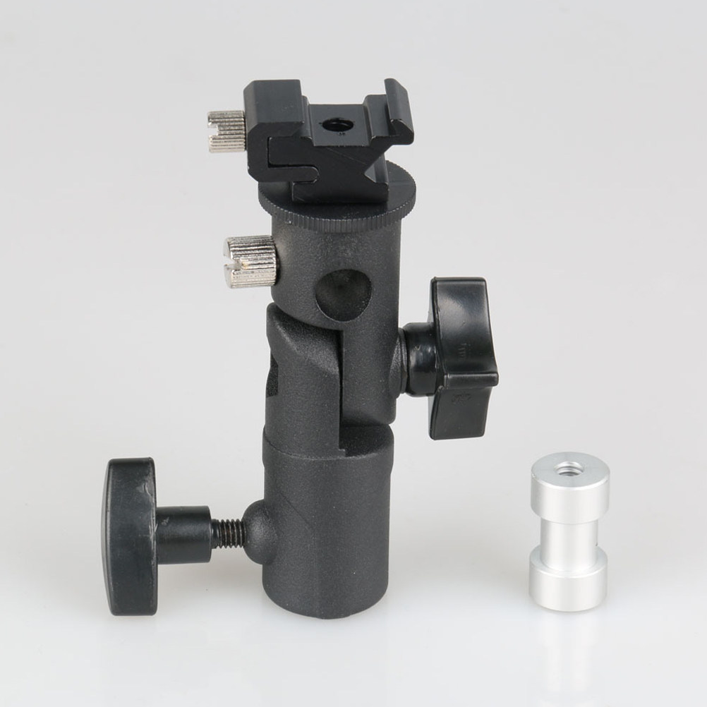 Photography Lighting Position - Verstelbare flitserstandaard adapterbeugel voor fotografie, horizontale