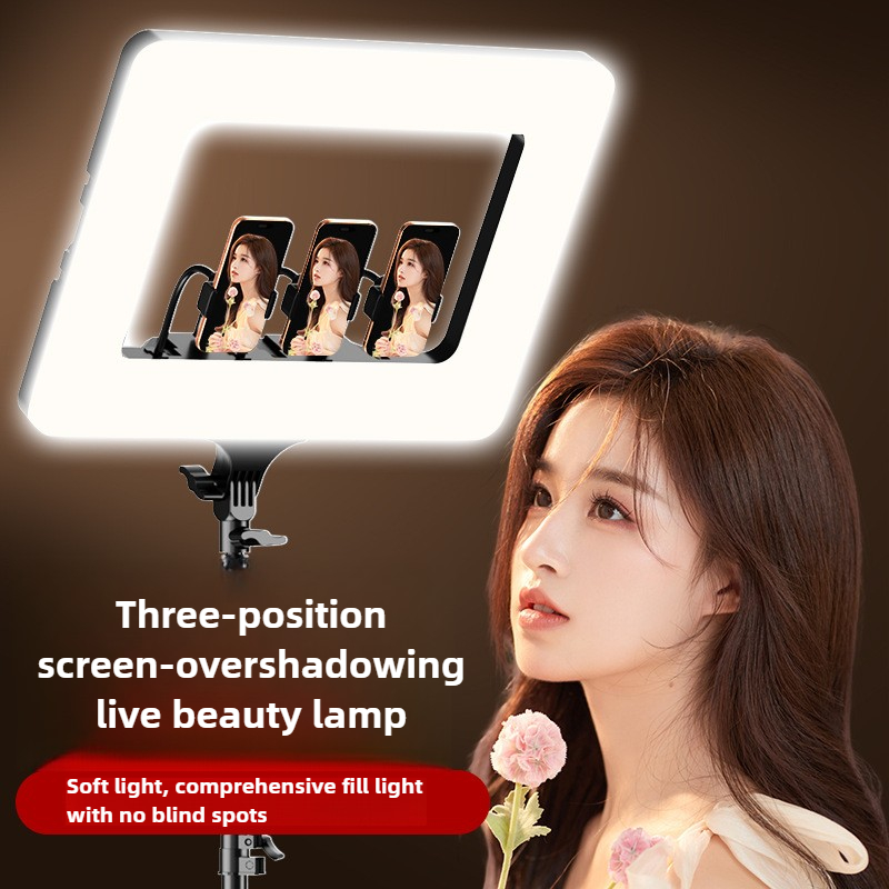 Photography Lighting Position - 3 posities Zacht licht Telefoon Live-uitzending