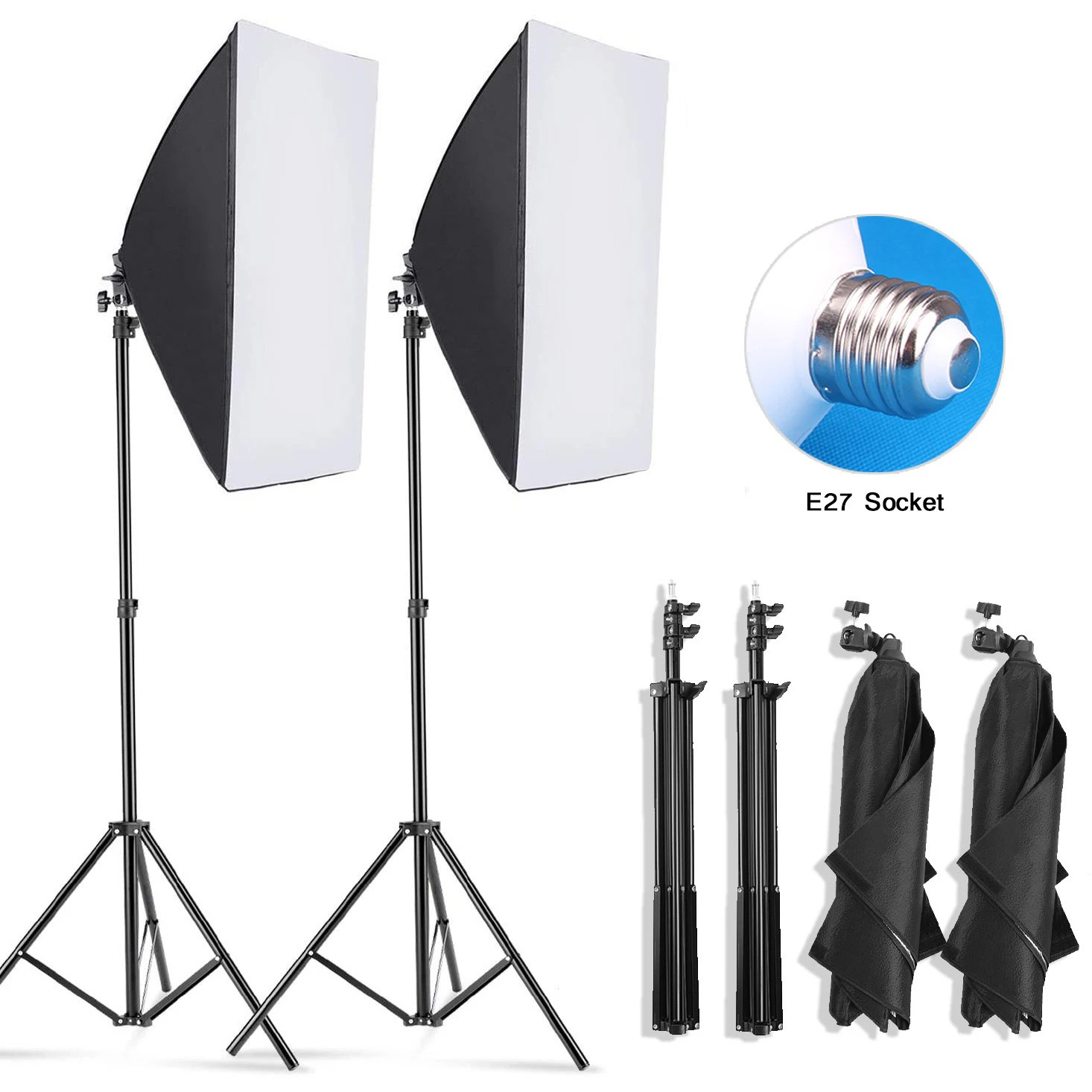 Photography Lighting Continuous - Professionele fotografie softbox verlichting softbox met