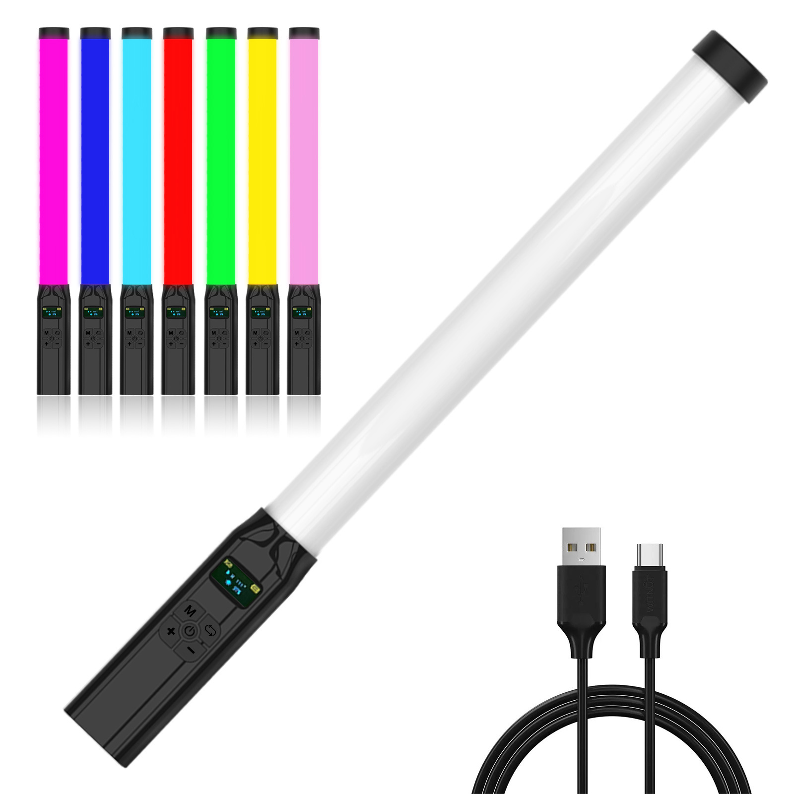 Photography Lighting Wand - 50 CM RGB Stok Licht Wand