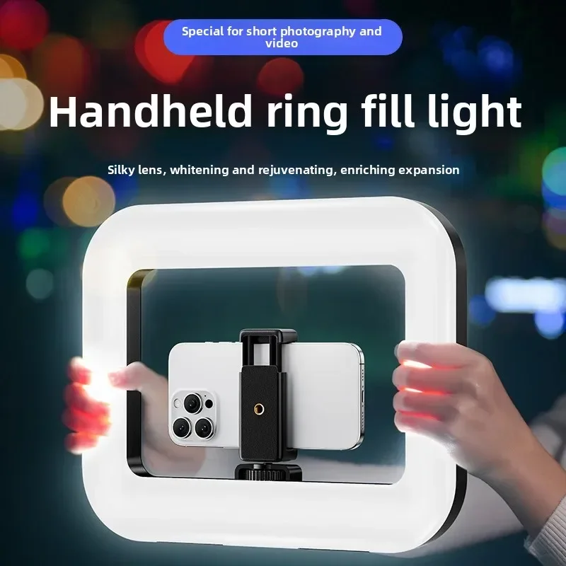 Photography Lighting Continuous - Draagbare handzame ring-LED-lamp, nieuwe konijnenkooi-verlichting, fotografie-lamp