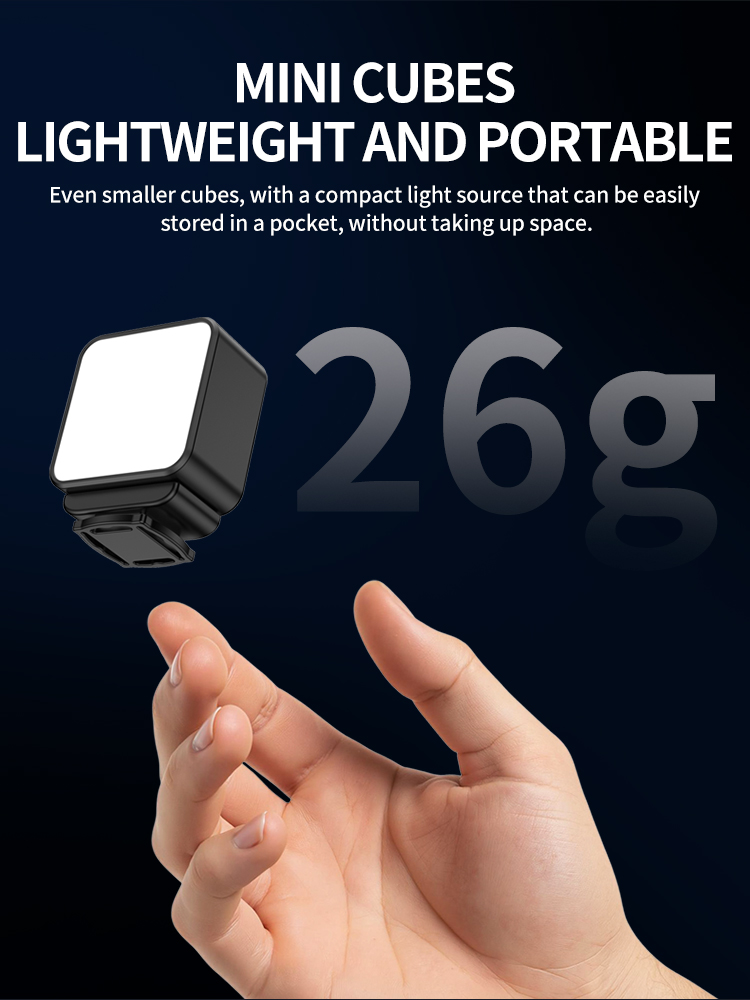 Magnetische Mini LED-videolamp - Photography Lighting Continuous recensie en prijs