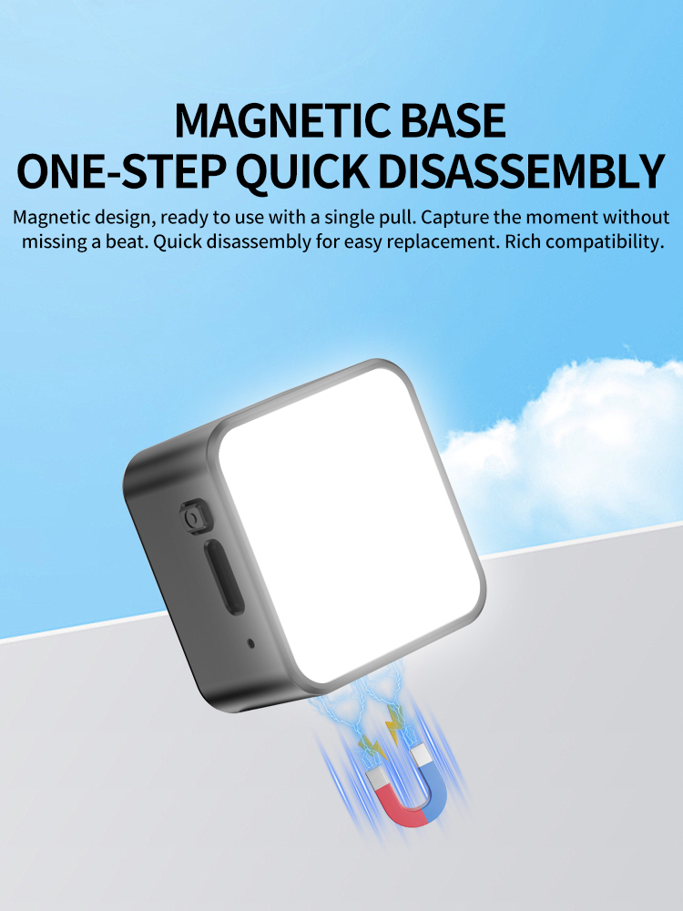 Magnetische Mini LED-videolamp - Photography Lighting Continuous recensie en prijs