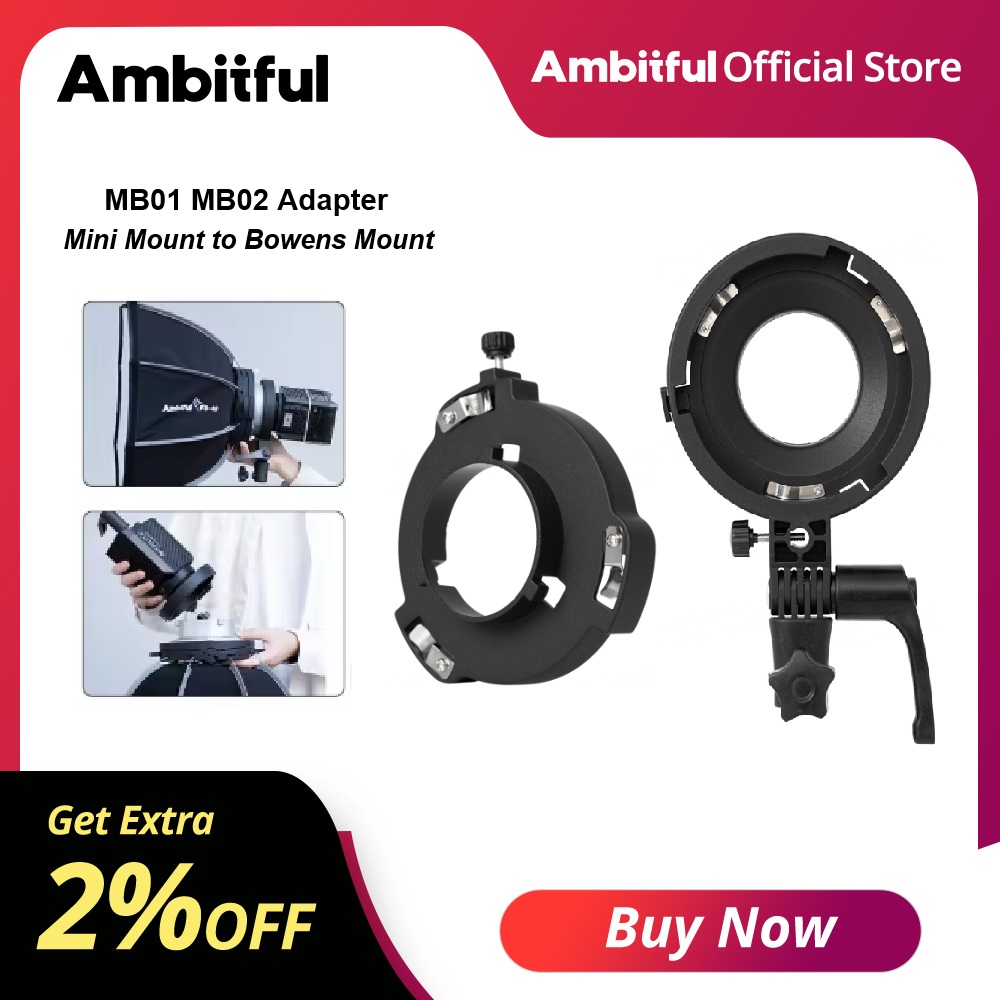Ambitful Mini Mount Adapter vo - Photography Lighting Set Up recensie en prijs