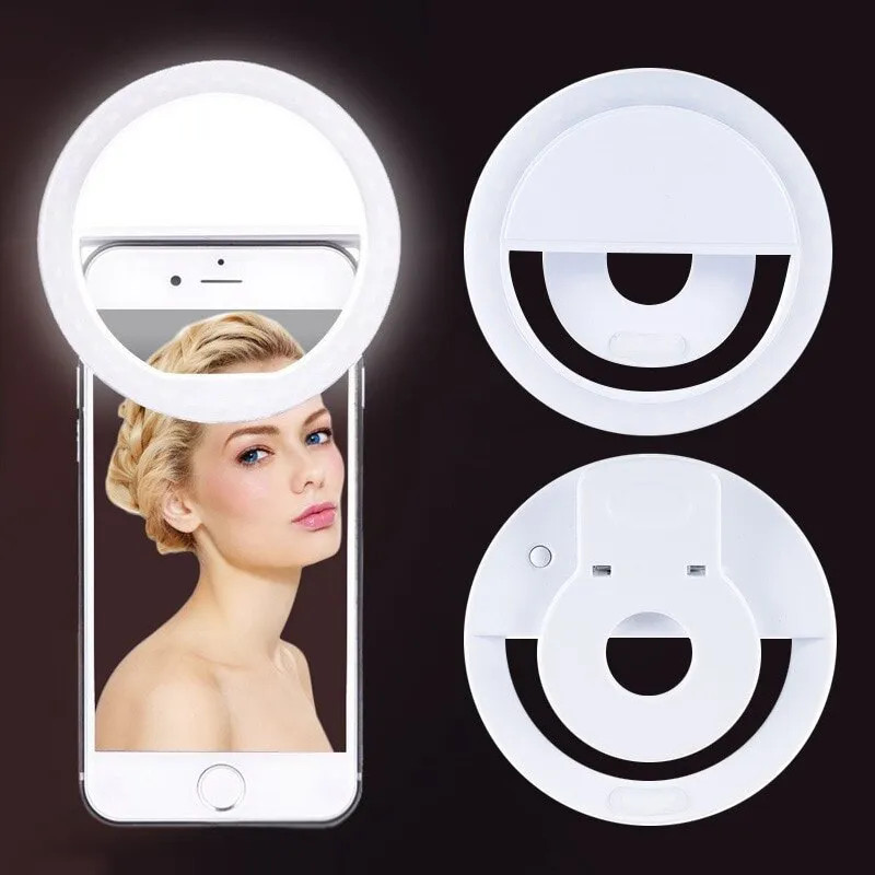 Usb Oplaadbare Led Selfie Ring - Photography Lighting Continuous recensie en prijs