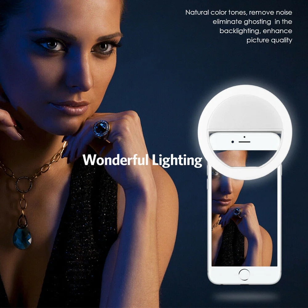 Usb Oplaadbare Led Selfie Ring - Photography Lighting Continuous recensie en prijs