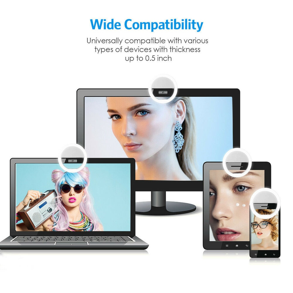 LED Selfie Fill Light USB Opla - Photography Lighting Continuous recensie en prijs