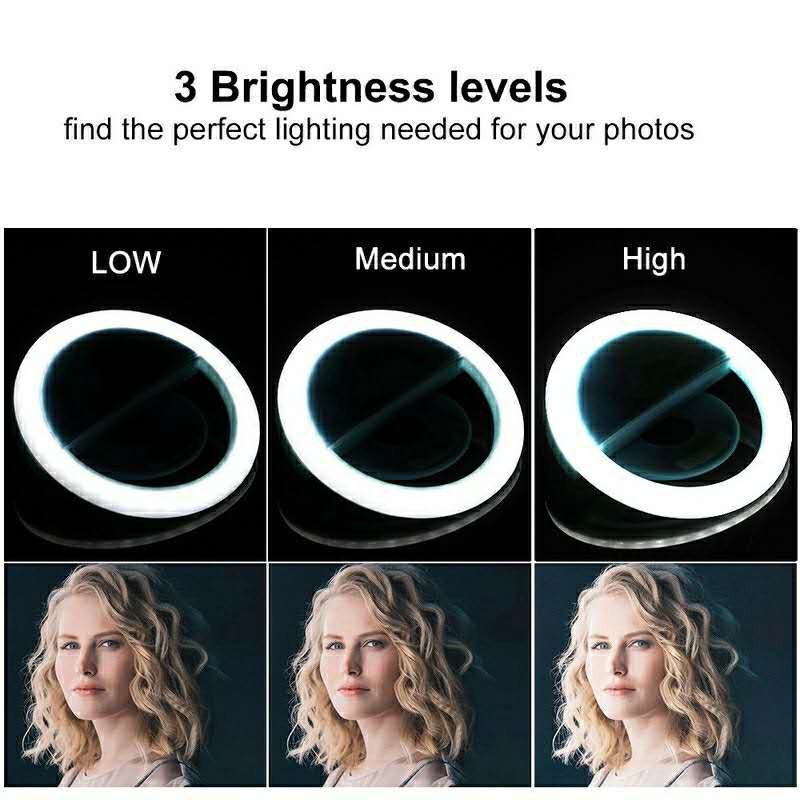 Led Selfie Ring Licht 3 Niveau - Photography Lighting Continuous recensie en prijs