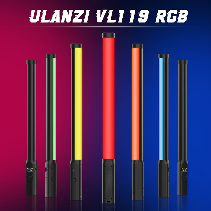 Ulanzi VL119 Handheld RGB Kleu - Photography Lighting Wand recensie en prijs