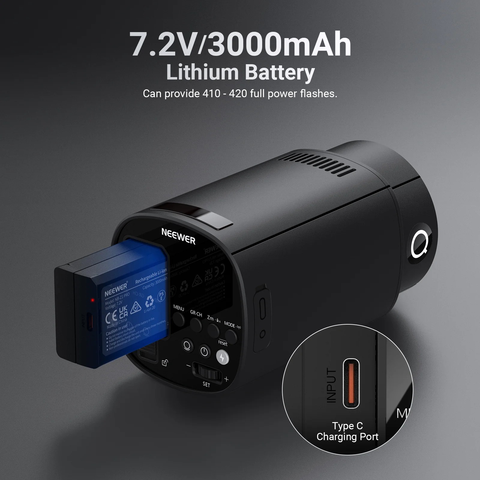 NEEWER Q120 2.4G TTL 120Ws Out - Portable Strobe Monolight recensie en prijs