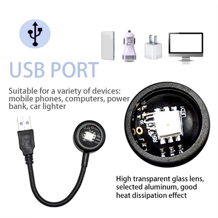 Led 5V Kleurrijke Usb Zonsonde - Photography Lighting Mood recensie en prijs