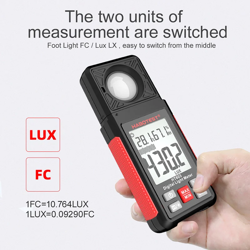 HT603 Digitale Luxmeter 0~200. - Photography Lighting Indoor recensie en prijs