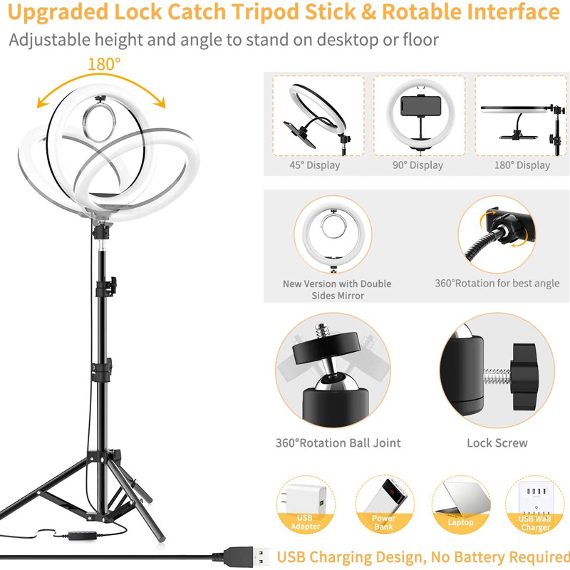 Video Light 16/26/33cm Selfie  - Photography Lighting Set Up recensie en prijs