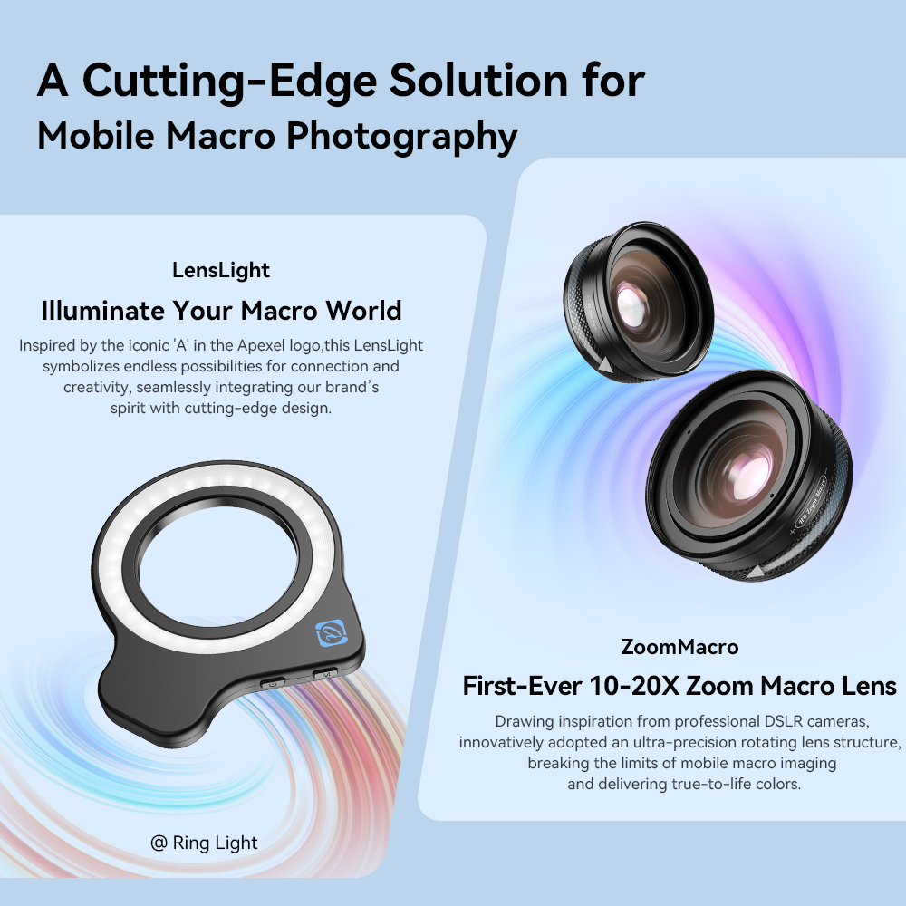 APEXEL 10-20X Verstelbare Zoom - Jewelry Photography Lighting Kit recensie en prijs
