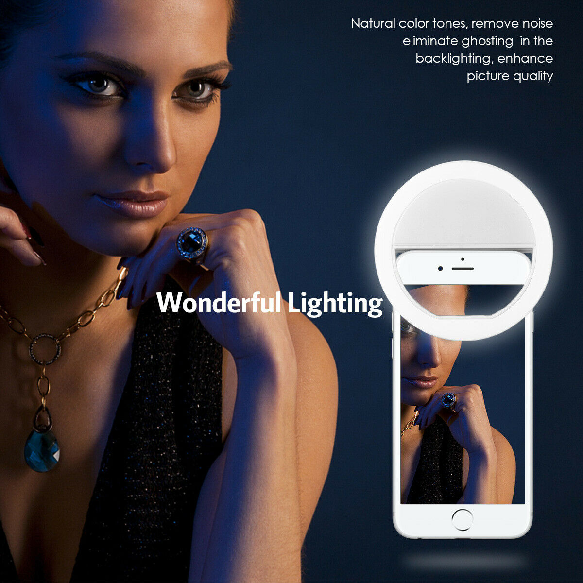 USB Oplaadbare LED Selfie Ring - Photography Lighting Wand recensie en prijs