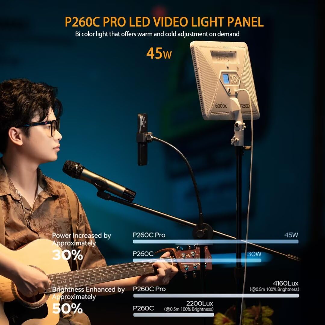 Godox P260C Pro LED-videolampp - Photography Lighting Continuous recensie en prijs
