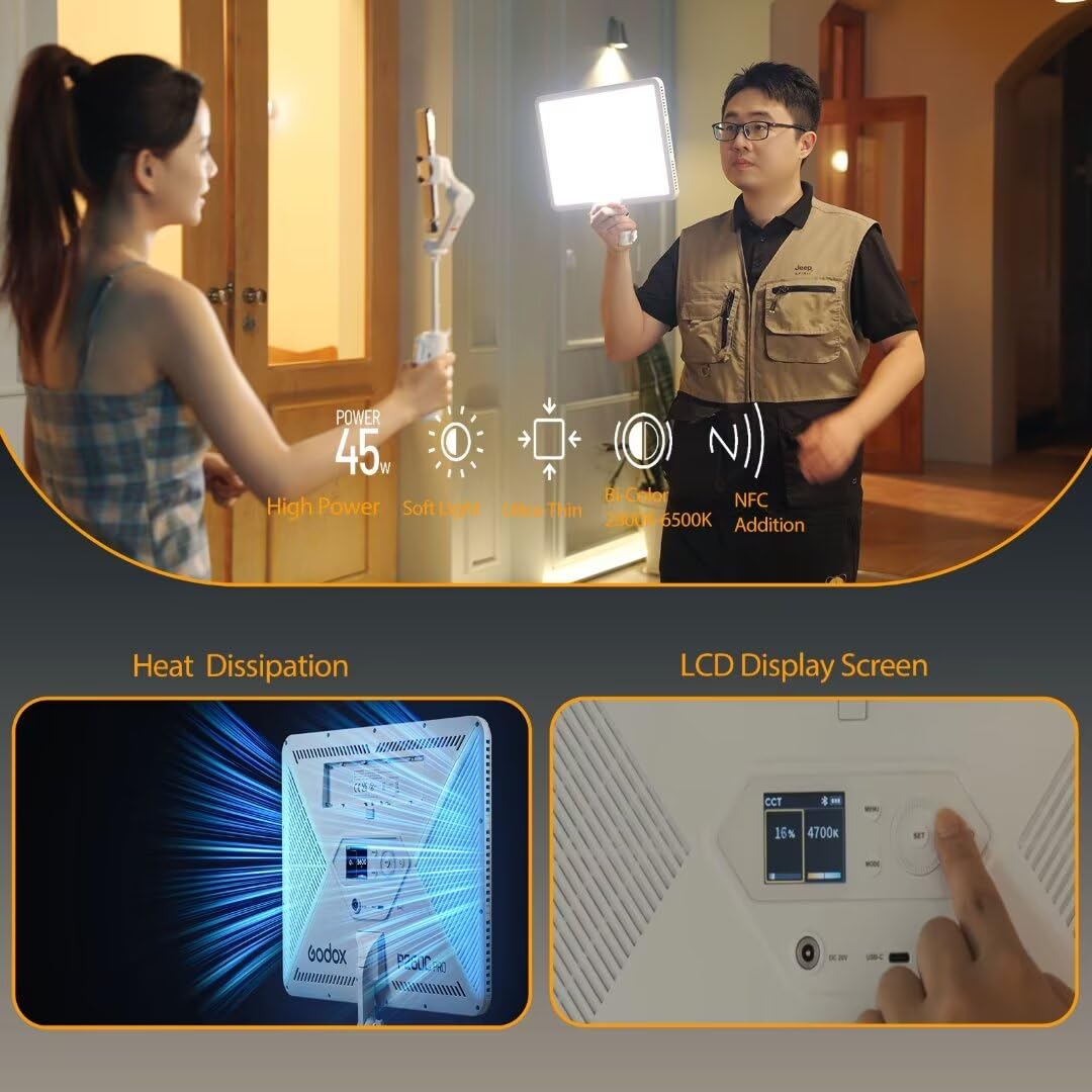 Godox P260C Pro LED-videolampp - Photography Lighting Continuous recensie en prijs