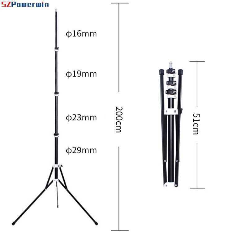 2m aluminiumlegering omgekeerd - Photography Lighting Flash recensie en prijs