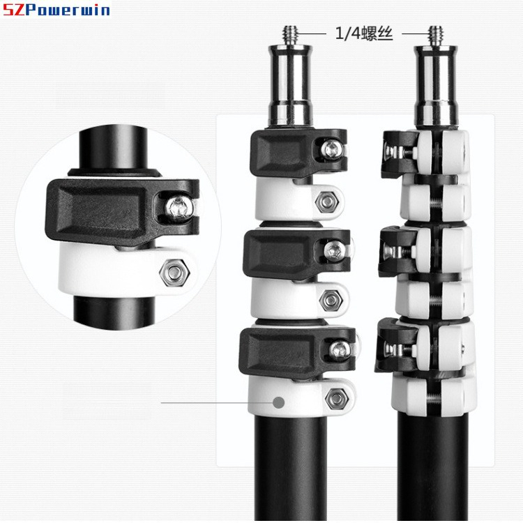 2m aluminiumlegering omgekeerd - Photography Lighting Flash recensie en prijs