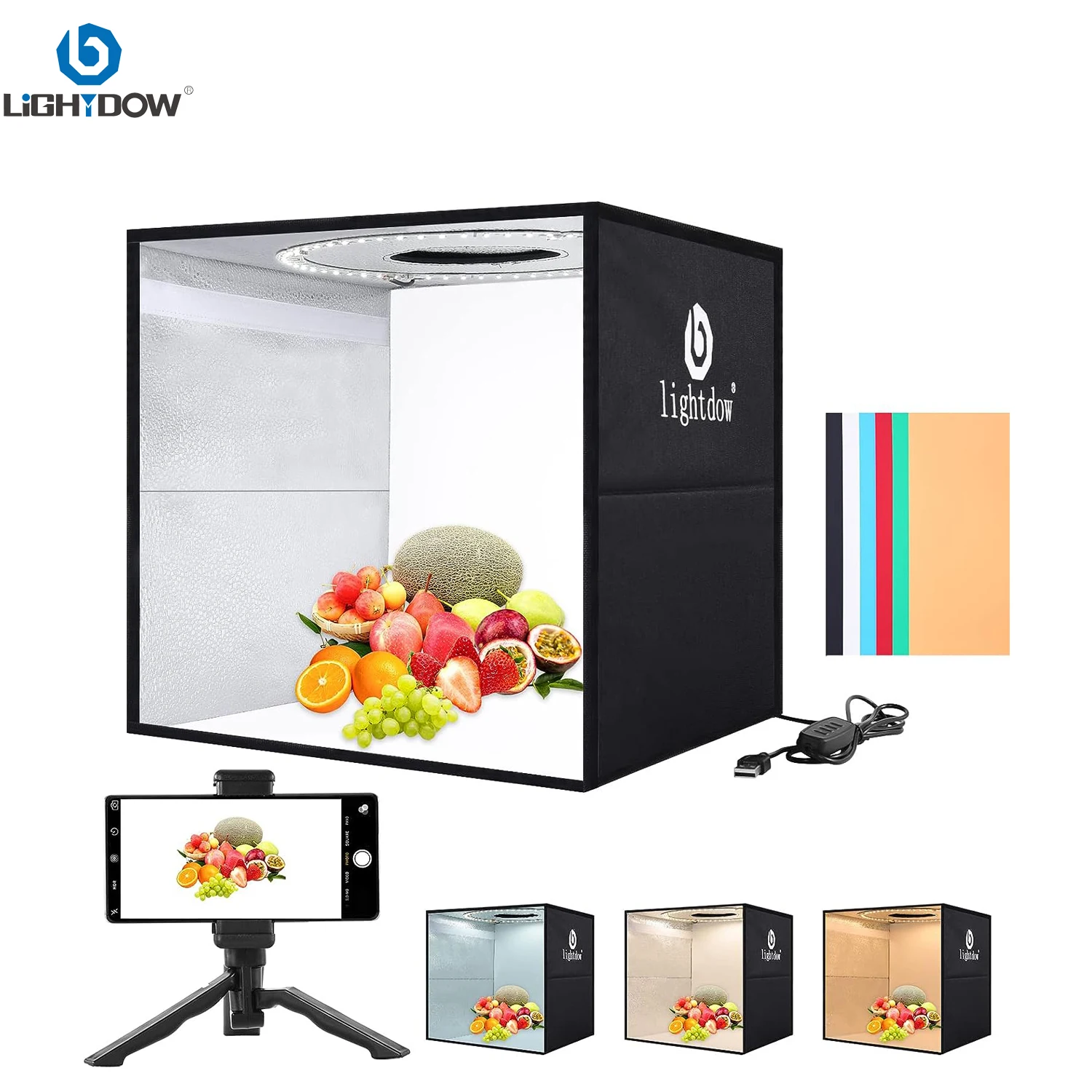 Lightdow Dimbare Fotodoos LED  - Photography Lighting Set Up recensie en prijs