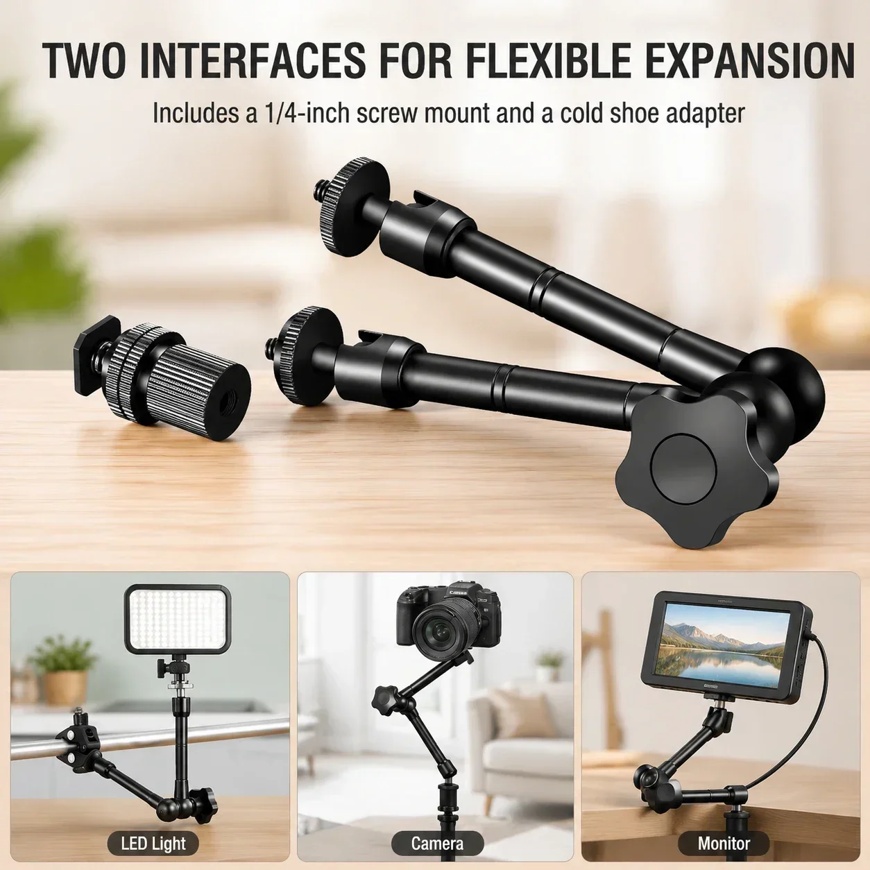 11 inch Magic Arm met Super Cl - Photography Lighting Continuous recensie en prijs