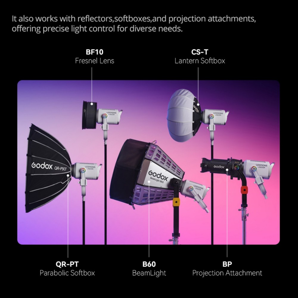 Godox LITEMONS LA600Bi LA600R  - Photography Lighting Portrait recensie en prijs